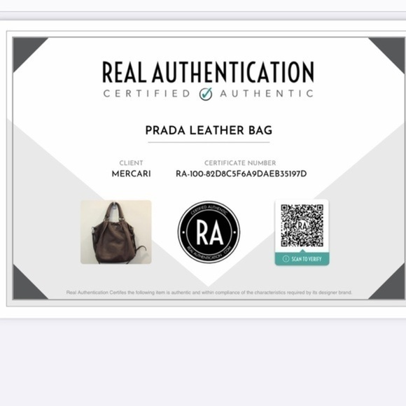 Prada 100% Certified Authentic Leather Bag - Picture 16 of 16